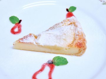 洋梨のクラフティ